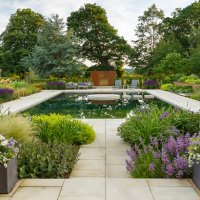 Natural swimming pool 